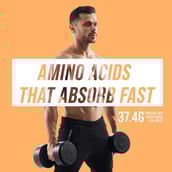 3 - Protein World IBCAA,  0.88 lb  40 Servings  Peach Tea 