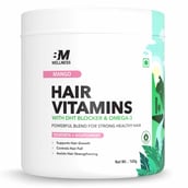 1 - Big Muscles Hair Vitamins with DHT Blocker & Omega-3,  160 g  Mango 