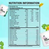 supplement - Big Muscles Hair Vitamins with DHT Blocker & Omega-3,  160 g  Mango 