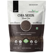 1 - NourishVitals Roasted Chia Seeds,  0.2 kg  Natural 