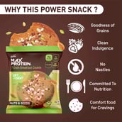 6 - RiteBite Max Protein Cookies,  6 Piece(s)/Pack  Nuts & Seeds 