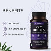 4 - Boldfit Probiotics,  60 capsules  Unflavoured 
