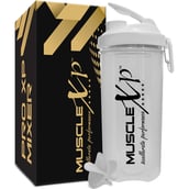 1 - MuscleXP PRO XP Gym Shaker,  White  700 ml 