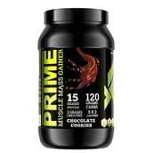 Big Flex Prime Muscle Mass Gainer,  2.2 lb  Chocolate Cookies + Bigflex Shaker 700 ml Free 