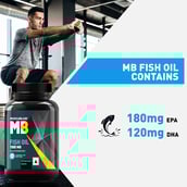14 - MuscleBlaze Fish Oil (1000 mg) OP, 30 capsules