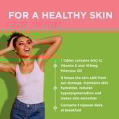 4 - HealthKart HK Vitals Vitamin E with Evening Primrose Oil,  60 capsules