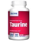 Jarrow Formulas Taurine 1000 mg,  100 capsules 
