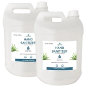 Axiom Hand Sanitizer,  Aloevera  5 L  Kills 99.99% of Germs without Water 