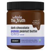1 - The Whole Truth Dark Chocolate Protein Peanut Butter,  325 g  Crunchy 