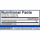 supplement - Gaspari Nutrition Creatine,  Unflavoured  0.22 lb 