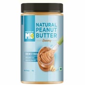 8 - MuscleBlaze Natural Peanut Butter Unsweetened,  0.750 kg  Creamy 