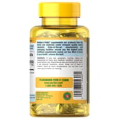 back - Puritan's Pride High-Potency Vitamin D3 25mcg,  200 softgels 