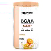 1 - Big Flex Essential BCAA Energy,  1.1 lb  62 Servings  Orange 