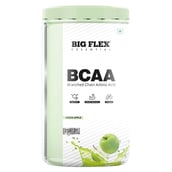 1 - Big Flex Essential BCAA,  0.55 lb  31 Servings  Green Apple 