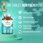 4 - Vaamveda B-Complex,  60 tablet(s)  Unflavoured 
