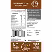 3 - Fabbox Choco-Chip Banana Cookies,  Unflavoured  220 g 