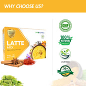7 - Zeon Zeotum Latte,  Curcumin and Kesar  30 sachets/pack 