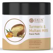 1 - Skin Elements Turmeric & Multani Mitti Face Pack,  100 g  for All Types of Skin 