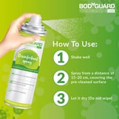 7 - BodyGuard Multiprotect Disinfectant Spray,  Fruity Floral  500 ml  Kills 99.9% of Germs 