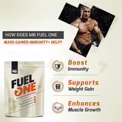 3 - MB Fuel One Mass Gainer Immunity + OP, 1.6 lb Chocolate