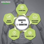 3 - Six Pack Nutrition Liquid L-Carnitine 3000 mg, 450 ml Kiwi Pineapple