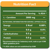 supplement - Six Pack Nutrition Liquid L-Carnitine 3000 mg, 450 ml Orange