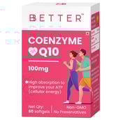 1 - Bbetter Coenzyme Q10 100mg,  60 softgels 