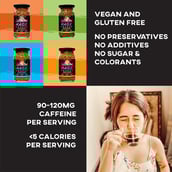 4 - Rage Coffee Premium Arabica Instant Coffee,  100 g  Creme Caramel 