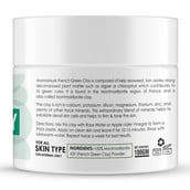 2 - AromaMusk French Green Clay,  100 g  for All Skin Type 
