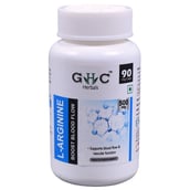 1 - GHC L Arginine 500 mg,  90 capsules 