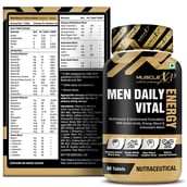 7 - MuscleXP Men Daily Vital Energy, 60 tablet(s) Unflavoured