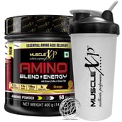 1 - MuscleXP Amino Blend & Energy Powder,  0.88 lb  50 Servings  Orange 