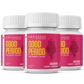 1 - Aadar Aadar Good Period for Happy Cycles Pack of 3,  60 capsules 
