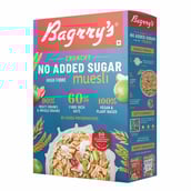 10 - Bagrrys Crunchy Muesli No Added Sugar,  500 g  Unflavoured 