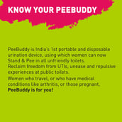 3 - PeeBuddy Disposable Portable Female Urination Device,  10 Piece(s)/Pack  for Women 