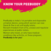 3 - PeeBuddy Disposable Portable Female Urination Device,  20 Piece(s)/Pack  for Women 