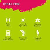 5 - PeeBuddy Disposable Portable Female Urination Device,  40 Piece(s)/Pack  for Women Pack of 2 