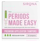 1 - Sirona Premium Applicator Tampons,  16 Piece(s)/Pack  Normal Flow 