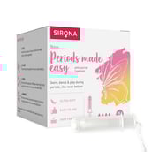 2 - Sirona Premium Applicator Tampons,  16 Piece(s)/Pack  Super Plus Heavy Flow 