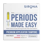 1 - Sirona Premium Applicator Tampons,  16 Piece(s)/Pack  Mix Pack 
