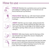 8 - Sirona Pad Free Periods Menstrual Cup,  1 Piece(s)/Pack  for Women (Large) 