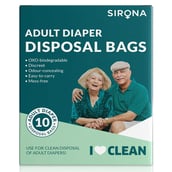 3 - Sirona Diaper Disposal Bags,  10 Piece(s)/Pack  for Men and Women (Adult) 