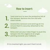 6 - Sirona 100% Organic Cotton Tampons,  18 Piece(s)/Pack  for Regular Flow 