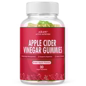 1 - Azani Active Nutrition Apple Cider Vinegar,  30 gummies  Green Apple 