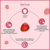 6 - Azani Active Nutrition PMS Gummy Vitamins,  30 gummies  Strawberry (Pack of 2) 