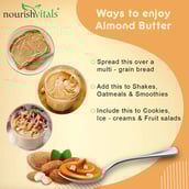 5 - NourishVitals Almond Butter,  Extra Crunchy  0.200 kg 