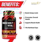 6 - MuscleXP Men Daily Sports MultiVitamin,  60 tablet(s)  Unflavoured Pack of 2 