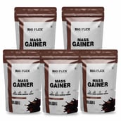 1 - Big Flex Essential Mass Gainer,  2.2 lb  Chocolate Pack of 5 