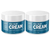 1 - Azani Active Care Rash Relief Cream,  Colloidal Oatmeal Tea Tree Oil& Epsom Salt Pack of 2  50 g 