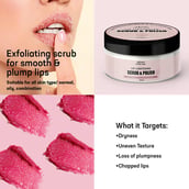 4 - Azani Active Care Beetroot Lip Scrub,  40 g  Dry Chapped Dark & Damaged Lips Pack of 3 